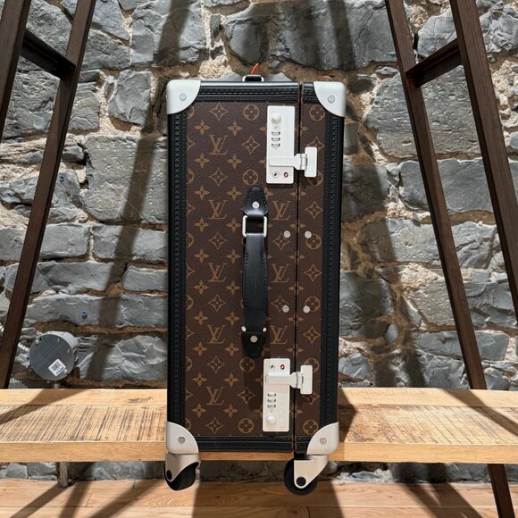 Louis Vuitton SS23 Runway Monogram Macassar Rolling Trunk - Picture 5 of 16